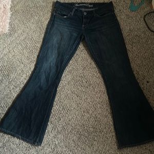Ae flared jeans size 2